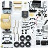 WPL C14 C-14 Hercules Parts-01-05 KIT version empty car version need to assemble yourself-Yellow(without electronic components,Also the Remote control,battery,USB charging cable, etc. are not included)WPL C14 C-14 RC Car Parts,WPL Hercules Parts,WPL C14 C-14 RC Military Truck Spare parts Accessories,WPL 4X4 1:16 Off-road Truck Parts